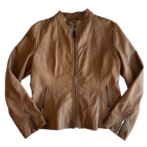 Classic faux leather Jacket size XL